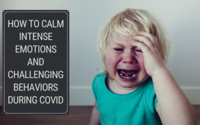 How to Calm Intense Emotions and Challenging Behaviors During COVID